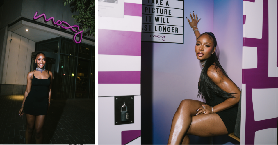 Ayra Starr Pops Up at Moxy Hotels Ahead of her Performance at All Points East in London